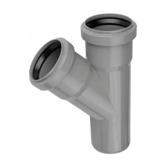 Фото Тройник канализационный Ø110/50х67° Ostendorf HT-Safe  - Магазин MASMART