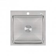 Фото Мойка интегрированная Lidz H5050 Brush 500х500х220 (3,0/1,0)  - Магазин MASMART