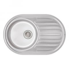 Фото Мойка врезная Qtap 7750 (microdecor) 775х510х180 (0,8)  - Магазин MASMART