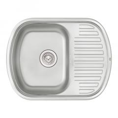 Фото Мойка врезная Qtap 6349 (satin) 635х495х175 (0,8)  - Магазин MASMART