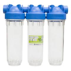 Фото Фильтр для воды Atlas Filtri DP-10 Trio ZA3300680 10"х1/2"  - Магазин MASMART