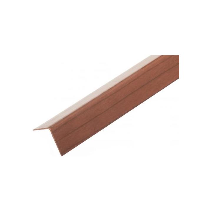 Фото Кутник декоративний 10х20 (махагон)  2,7м - Магазин MASMART