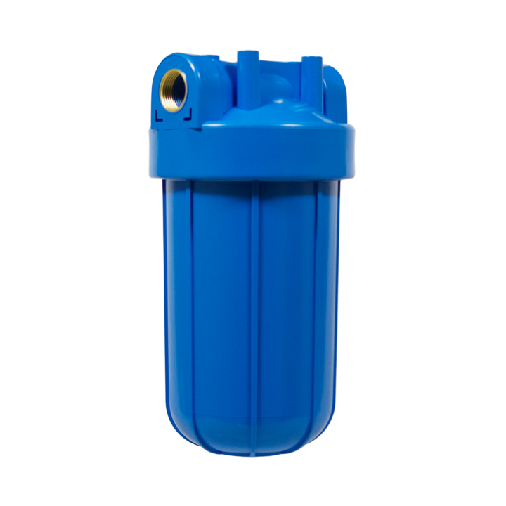 Фото Фильтр для воды Aquafilter (FH10BB1-B-WB) Big Blue 10"х1" с манометром  - Магазин MASMART