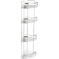 Фото Поличка кутова 4-ярусна Vanstore н/ж (09850)  - Магазин MASMART
