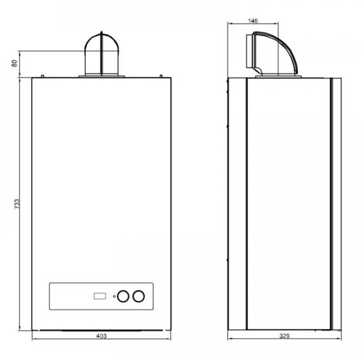 Фото Котел газовый Airfel DigiFEL DUO 24 кВт  - Магазин MASMART