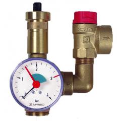 Фото Группа безопасности котла 1" Afriso KSG Maxi (с...  - Магазин MASMART