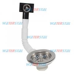 Фото Сифон для керамогранітної мийки Waterstal А-5007 3 1/2"  - Магазин MASMART