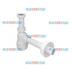 Фото Сифон для раковини А-3200 1 1/4" без випуску, без гн/труби  - Магазин MASMART