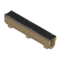 Фото Лоток полимербетонный CompoMax Basic 1000х136х100 с верт....  - Магазин MASMART