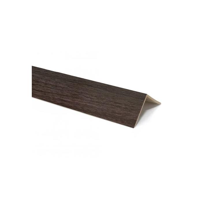 Фото Кутник декоративний  2-сторонній 20х20 (каштан)  2,7м - Магазин MASMART