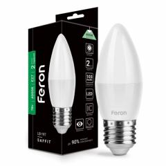 Фото Лампа LED Feron LB-197 C37 7W E27 4000K  - Магазин MASMART