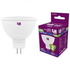 Фото Лампа LED ELM MR16 5W 4000K GU5.3  - Магазин MASMART