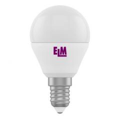 Фото Лампа LED ELM G45 6W 4000K E14  - Магазин MASMART