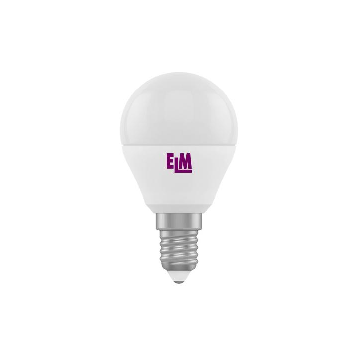 Фото Лампа LED ELM G45 6W 4000K E14 - Магазин MASMART