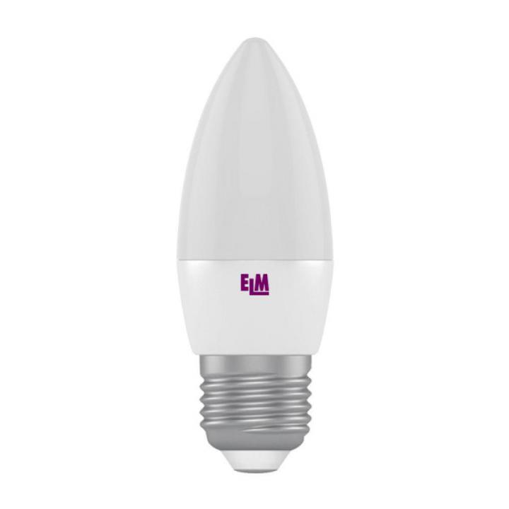 Фото Лампа LED ELM C37 7W 3000K E27 - Магазин MASMART