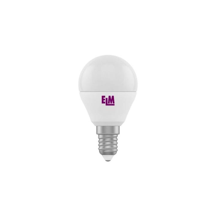 Фото Лампа LED ELM G45 6W 4000K E14  - Магазин MASMART