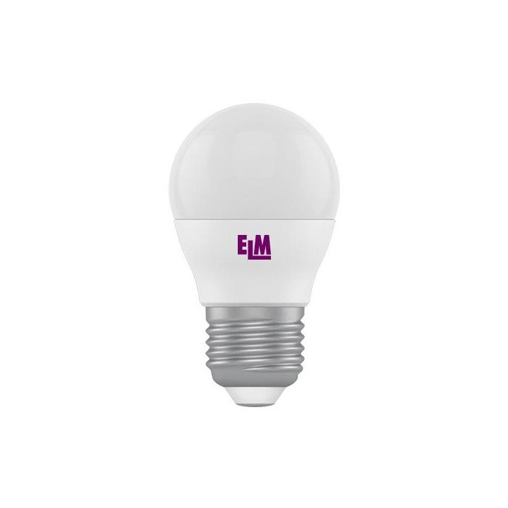 Фото Лампа LED ELM G45 6W 4000K E27 - Магазин MASMART