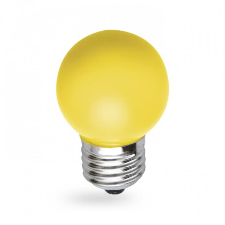 Фото Лампа LED Feron LB-37 G45 1W E27 жовта  - Магазин MASMART