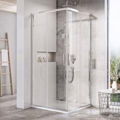 Фото Душевая кабина Ravak Blix Slim BLSRV2-90 полированный...  - Магазин MASMART