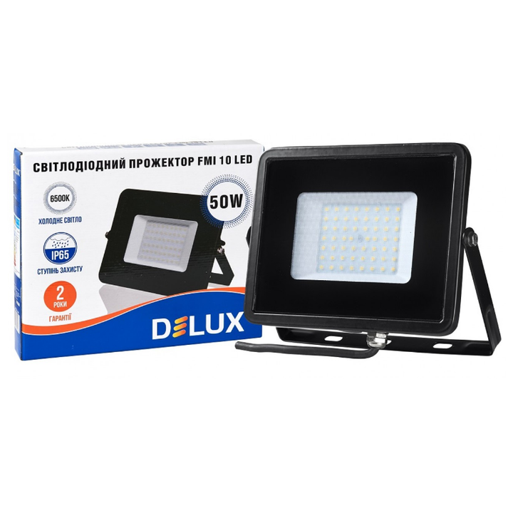 Фото Прожектор LED Delux 50W 6500K IP65  - Магазин MASMART