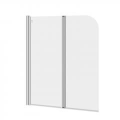 Фото Шторка для ванны 2-секционная Cersanit Easy 115x140  - Магазин MASMART