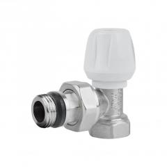 Фото Кран радіаторний 1/2" кутовий подача Icma №803+940  - Магазин MASMART