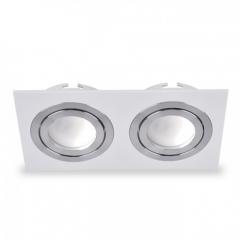 Фото Світильник Feron DL6122 MR16 G5.3 білий  - Магазин MASMART