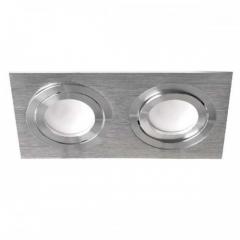 Фото Светильник Feron DL6122 MR16 G5.3 серебро  - Магазин MASMART