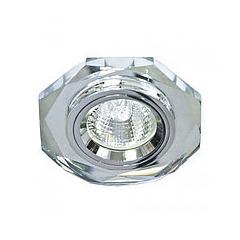 Фото Светильник Feron 8020-2 MR16/G5.3 серебро/серебро с LED...  - Магазин MASMART