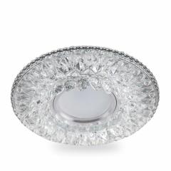 Фото Светильник Feron CD942 MR16/G5.3 прозрачный с LED подсветкой  - Магазин MASMART