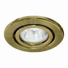 Фото Светильник Feron DL11 MR16 G5.3 античное золото  - Магазин MASMART
