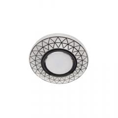 Фото Светильник Feron CD832 MR16/G5.3 прозрачный с LED подсветкой  - Магазин MASMART