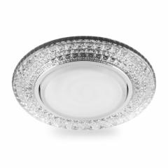 Фото Светильник Feron CD4020 GX53 прозрачный с LED подсветкой  - Магазин MASMART