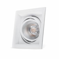 Фото Світильник карданний LED Feron AL201 12W 4000K білий  - Магазин MASMART