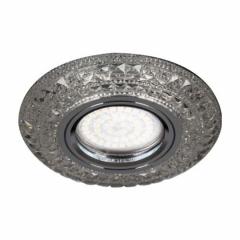 Фото Светильник Feron CD877 MR16/G5.3 прозрачный с LED подсветкой  - Магазин MASMART