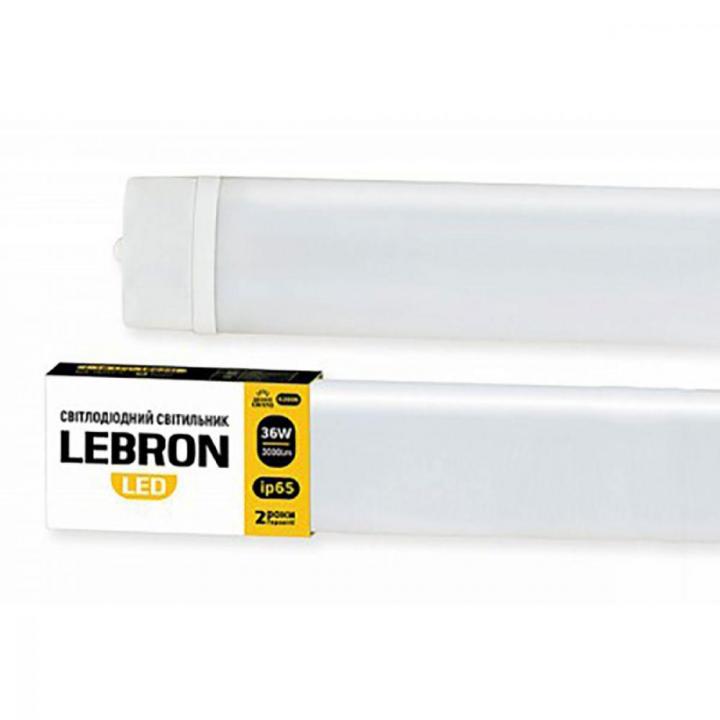 Фото Светильник линейный LED Lebron L-LPP 36W 6400K IP65  - Магазин MASMART