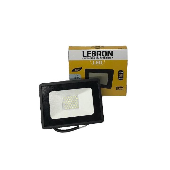 Фото Прожектор LED Lebron LF 30W 6000K IP65 - Магазин MASMART