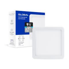 Фото Світильник LED Global 1-GSP-01-0941-S 9W 4100K  - Магазин MASMART