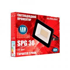 Фото Прожектор LED Ultralight SPG Slim 30W 6400K IP65  - Магазин MASMART