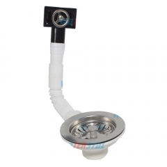 Фото Випуск для мийки А-5007-1 3 1/2" з переливом  - Магазин MASMART