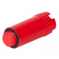 Фото Заглушка монтажна пластикова 1/2" (червона)  - Магазин MASMART