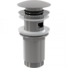 Фото Донный клапан AlcaPlast A392 Click/Clack 1 1/4" с переливом  - Магазин MASMART