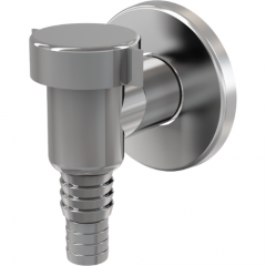 Фото Сифон для пральної машини AlcaPlast APS1 зовнішній (хром)  - Магазин MASMART