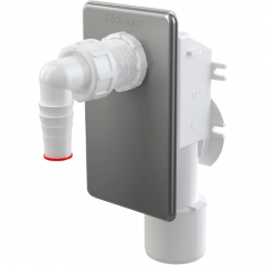 Фото Сифон для пральної машини AlcaPlast APS3 під штукатурку...  - Магазин MASMART