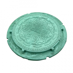 Фото Люк A15 газонный 72х4,5см (крышка 56х2см) зеленый  - Магазин MASMART