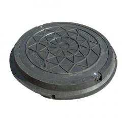 Фото Люк A15 легкий 78х8см (кришка 63х4,5см) чорний з замком  - Магазин MASMART