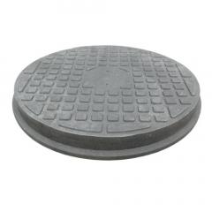 Фото Люк A15 пешеходный 71х6см (крышка 68см) черный (до1т)  - Магазин MASMART