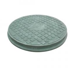 Фото Люк A15 пешеходный 71х6 см (крышка 68 см) зеленый (до 1...  - Магазин MASMART