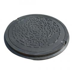 Фото Люк A15 садовый 73х5см (крышка 63х2,5см) черный с замком  - Магазин MASMART