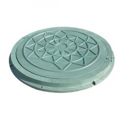 Фото Люк A15 садовый 73х5см (крышка 63х2,5см) зеленый  - Магазин MASMART